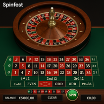 Spinfest - Roulette Table Game - European and American